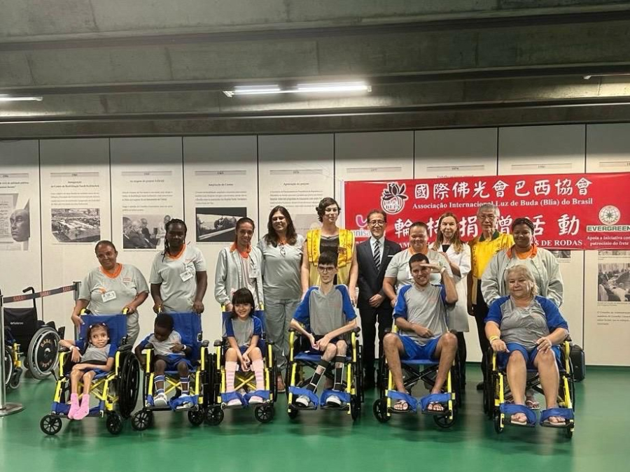 Taiwan e BLIA doam cadeiras ao Sarah Brasília