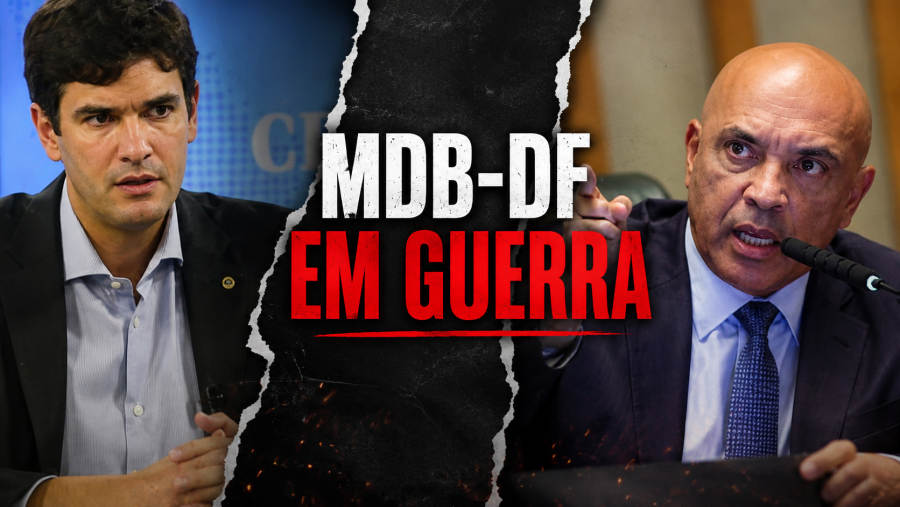 Crise no MDB-DF se agrava e aliados de Wellington Luiz reagem com acusações de “golpe político”