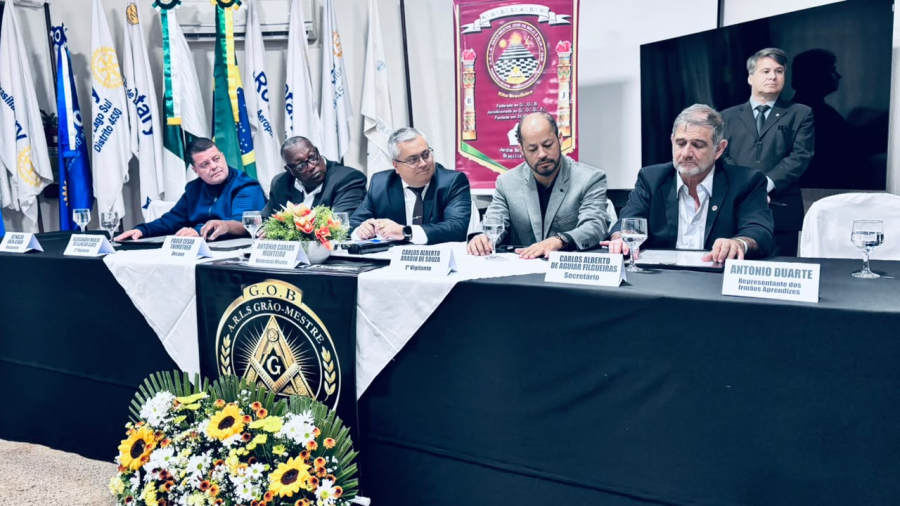 Loja Maçônica Grão-Mestre José de Melo e Silva celebra 21 anos com homenagens em Brasília