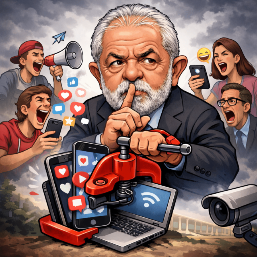 Uai! Lula teme as redes e quer calar críticas em 2026?