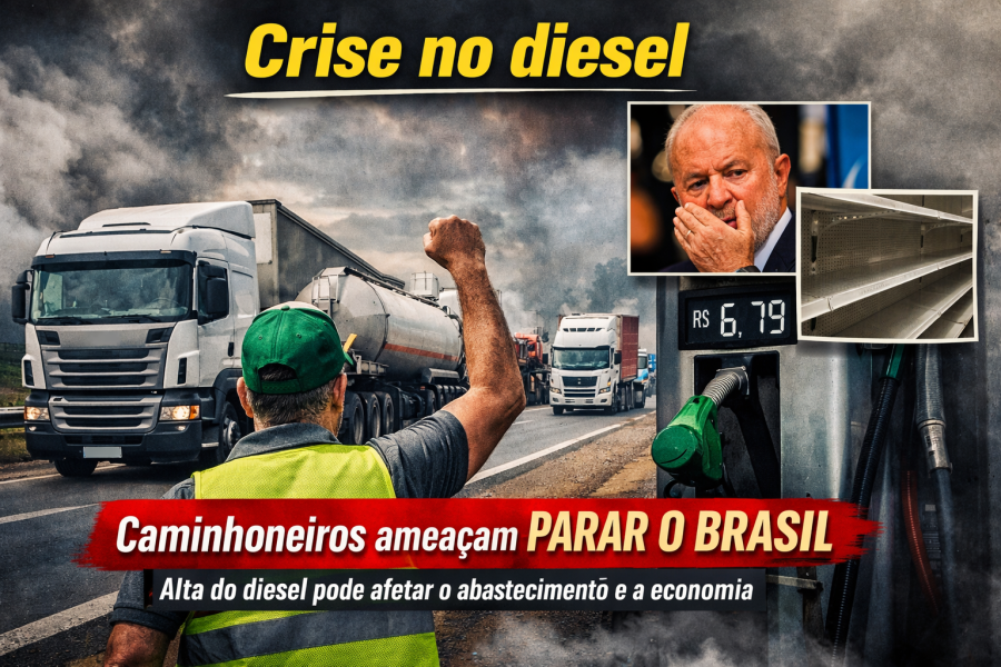 Caminhoneiros pressionam e ameaçam parar o país