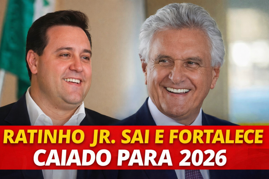 Ratinho Jr. sai e fortalece Caiado para 2026