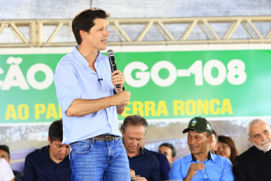 “Nova infraestrutura abre oportunidades para o Nordeste goiano”, afirma Daniel Vilela em entregas de rodovias na região