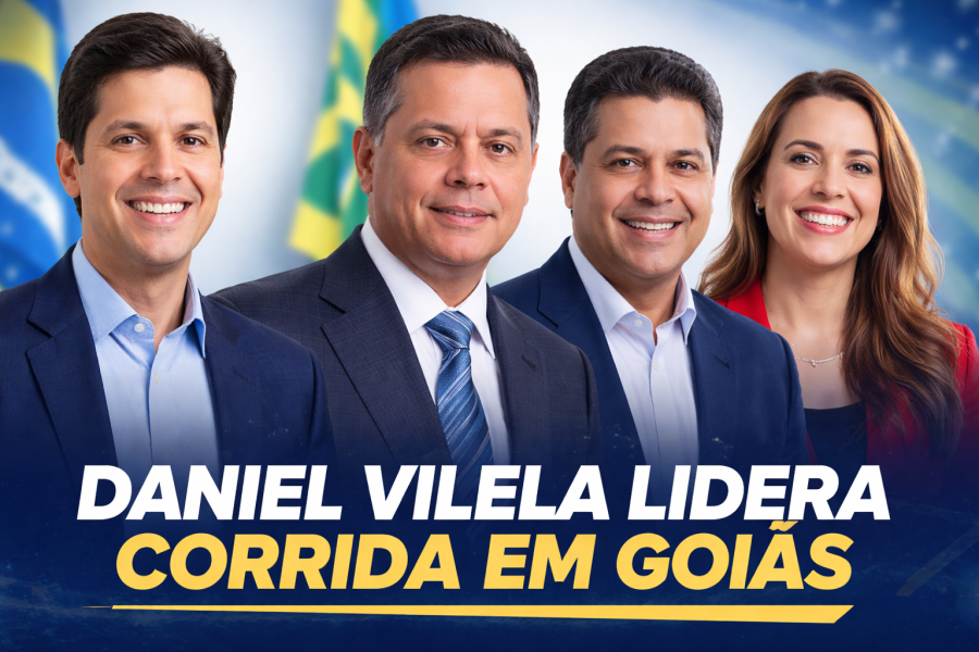 Daniel Vilela dispara e lidera corrida em Goiás