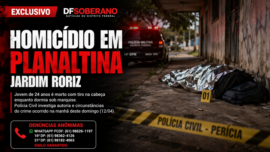 Execução choca Jardim Roriz em Planaltina