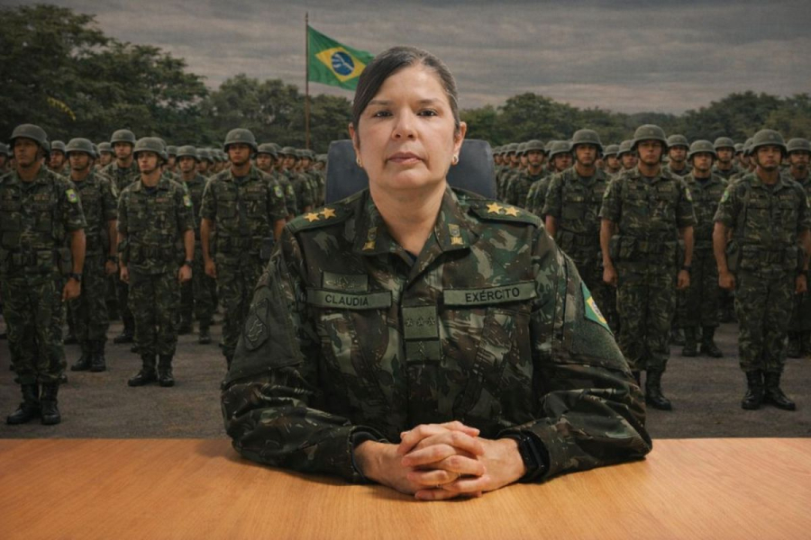 Primeira general assume hospital militar no DF
