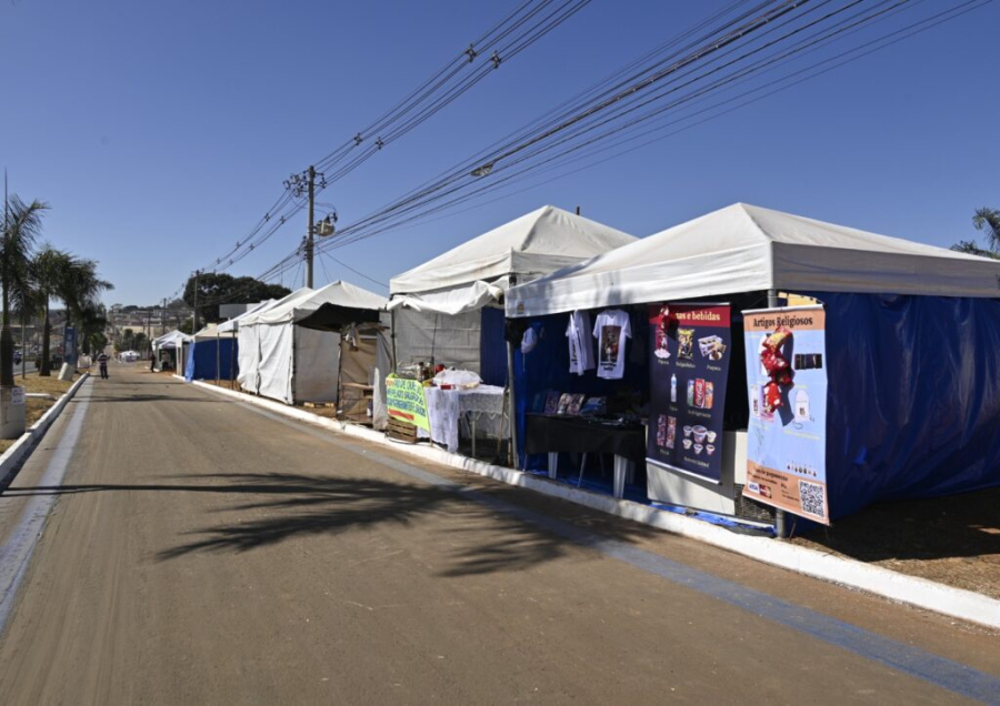 Goinfra abre inscrições para barracas na Romaria