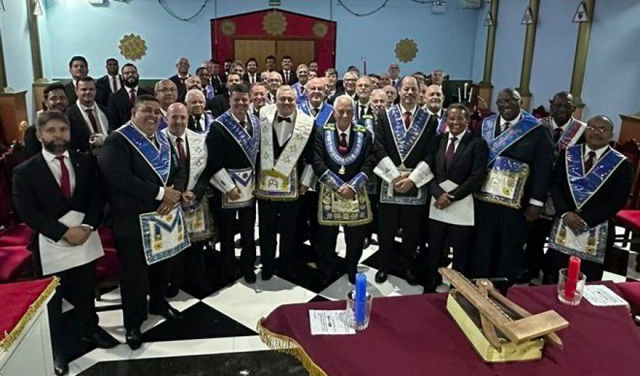 Loja Grão-Mestre José de Melo e Silva empossa nova diretoria no Jardim Botânico