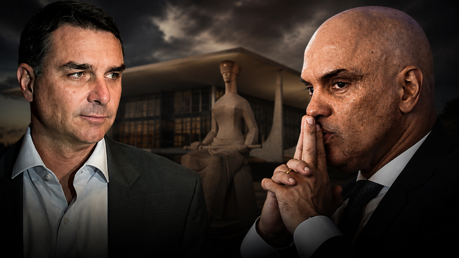 Moraes proíbe Flávio de visitar Bolsonaro por 90 dias e decisão repercute no exterior